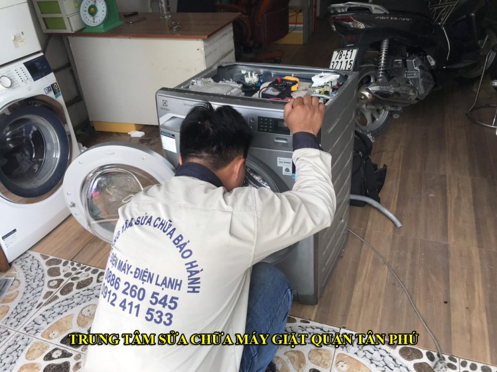 sửa máy giặt quận Tân Phú