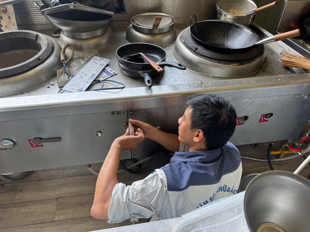 Sửa bếp công nghiệp tại TPHCM uy tín chuyên nghiệp